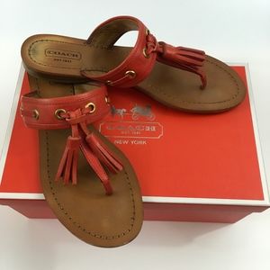 Beautiful Coach Sandels.